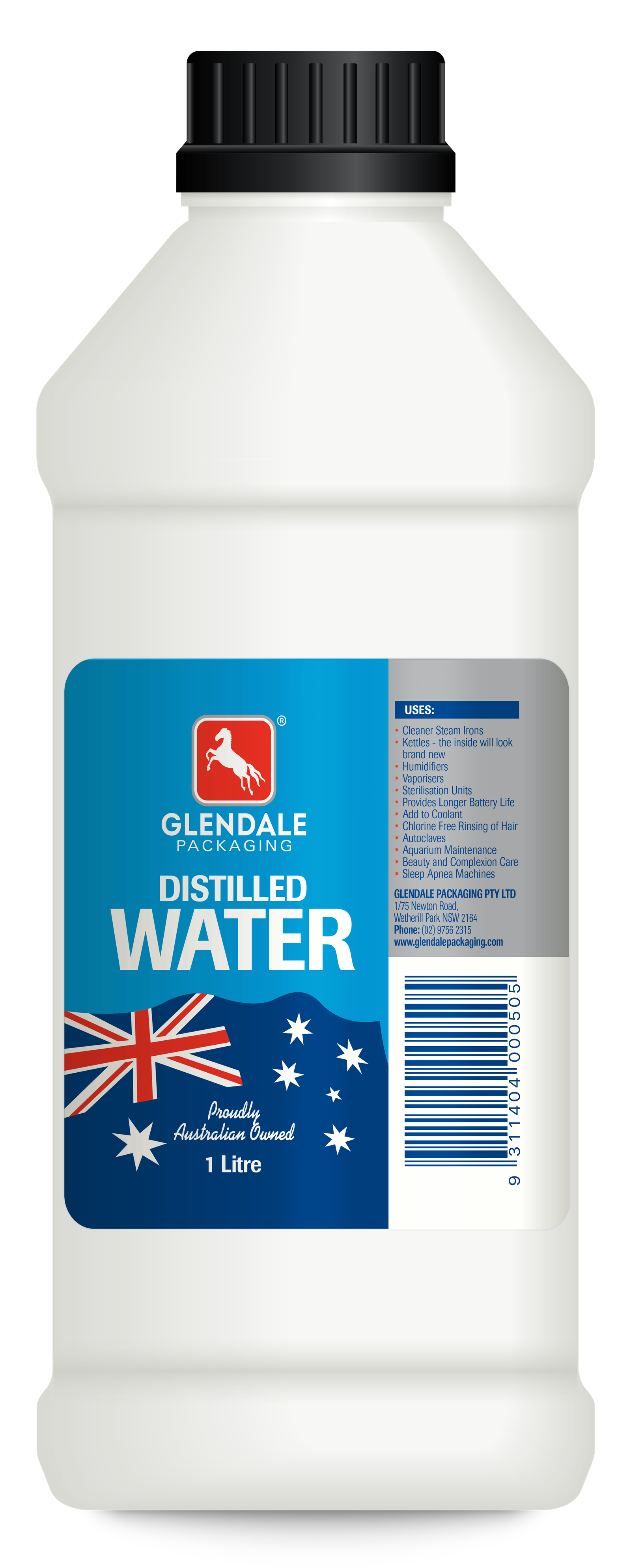 1L Distilled Water | Premium Auto